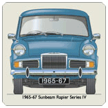 Sunbeam Rapier Series IV 1965-67 Coaster 2